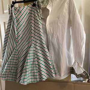 Ralph Lauren skirt set